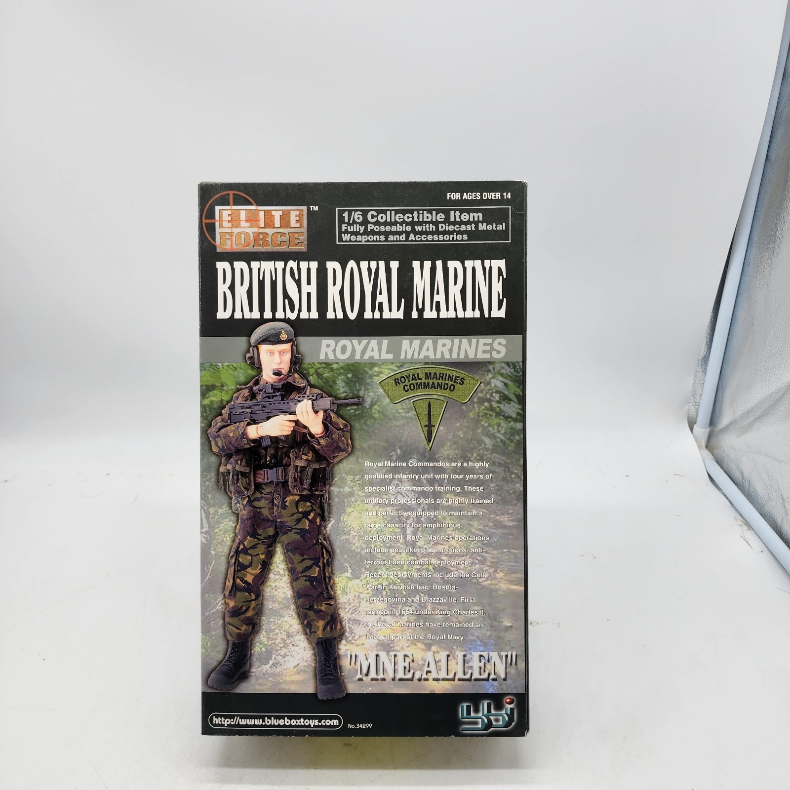 70A 1/6 Scale Elite Force Modern British Royal Marine Allen Action Figure New