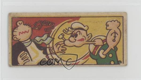 1940s-60s Cartoon Character Menko Popeye Wimpy #3456789 0cp0