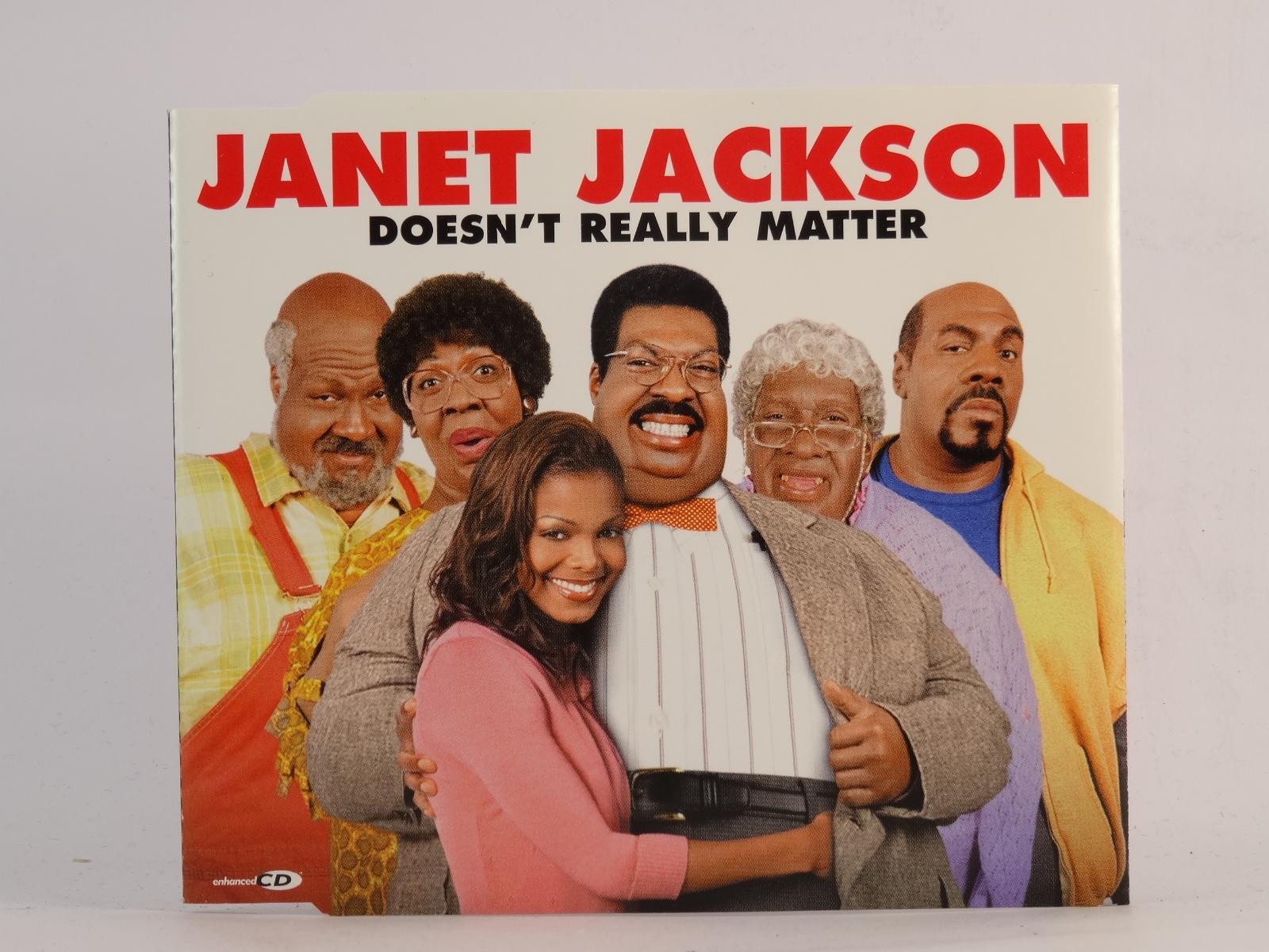 JANET JACKSON DOESN'T REALLY MATTER (I32) 4 Track CD Single including Picture Sl