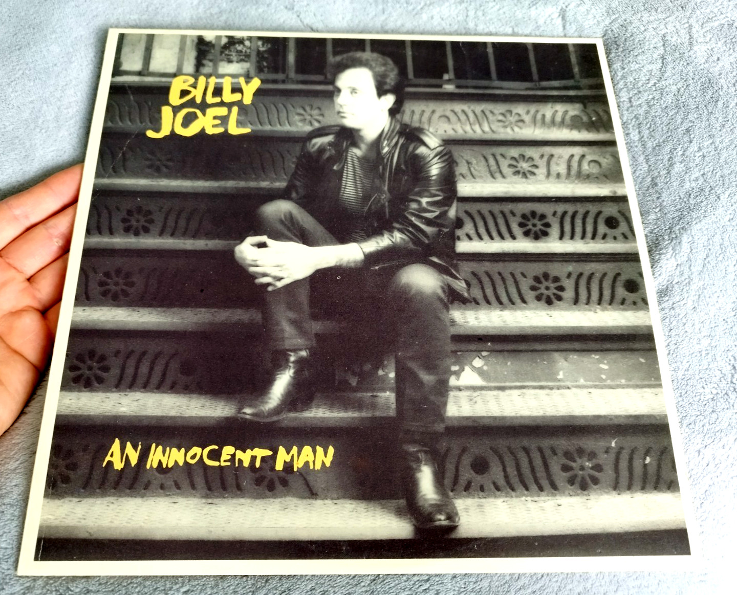 An Innocent Man Billy Joel Vinyl LP 1983 CBS 25554 12" Black Label VG