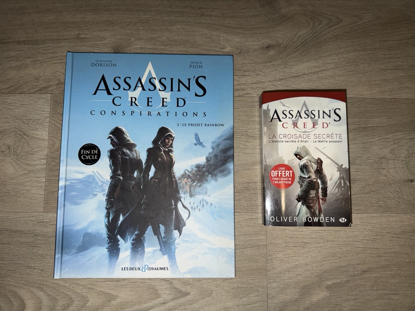 Lot de 2 Livres Assassin’s Creed : Conspirations + Croisade secrète !