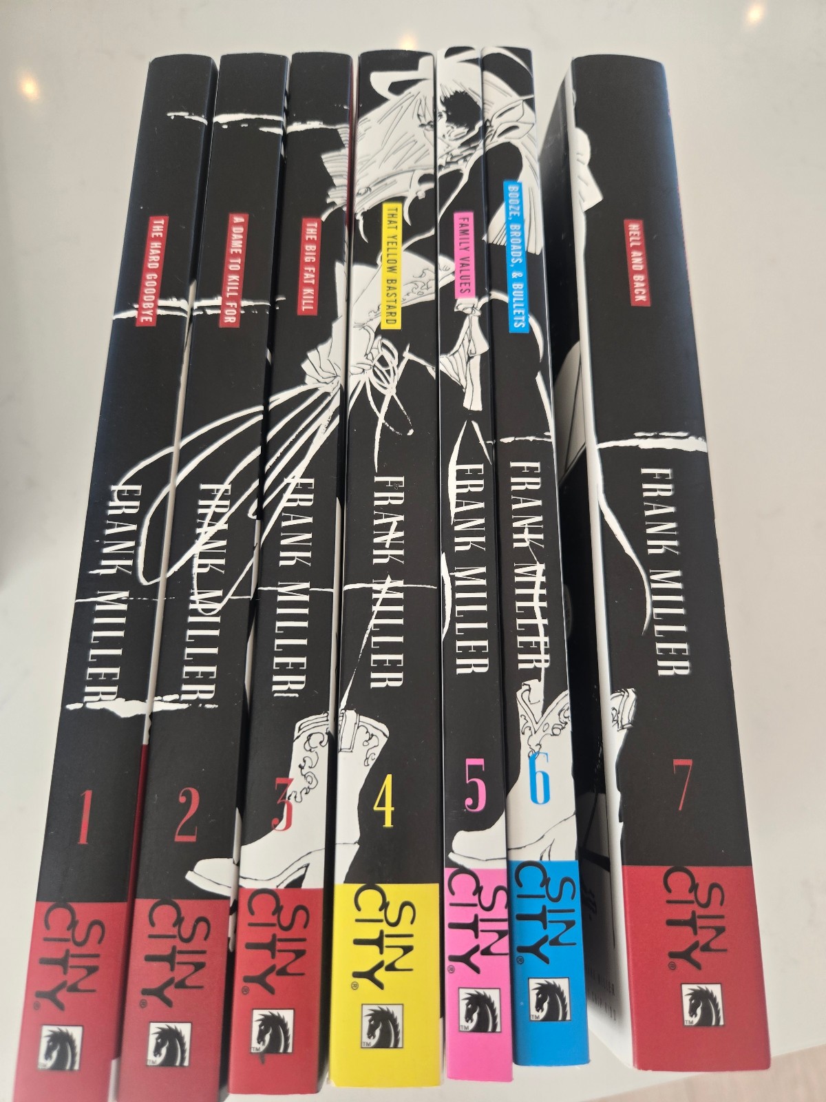 Frank Miller SIN CITY vol. 1-7 Set Completo 2° Edizione (Dark Horse, 2005) TPB