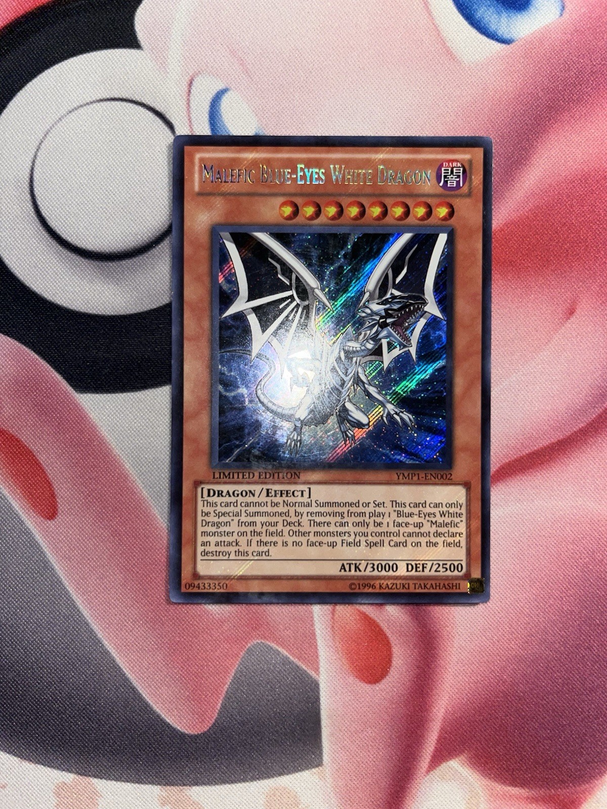 Yugioh! Malefic Blue-Eyes White Dragon YMP1-EN002 Edizione Limitata Ultra Rara MP