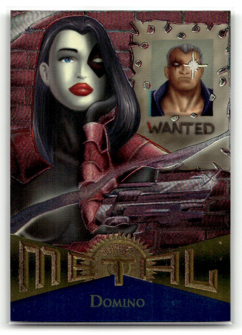 1995 Metal Marvel #93 Domino