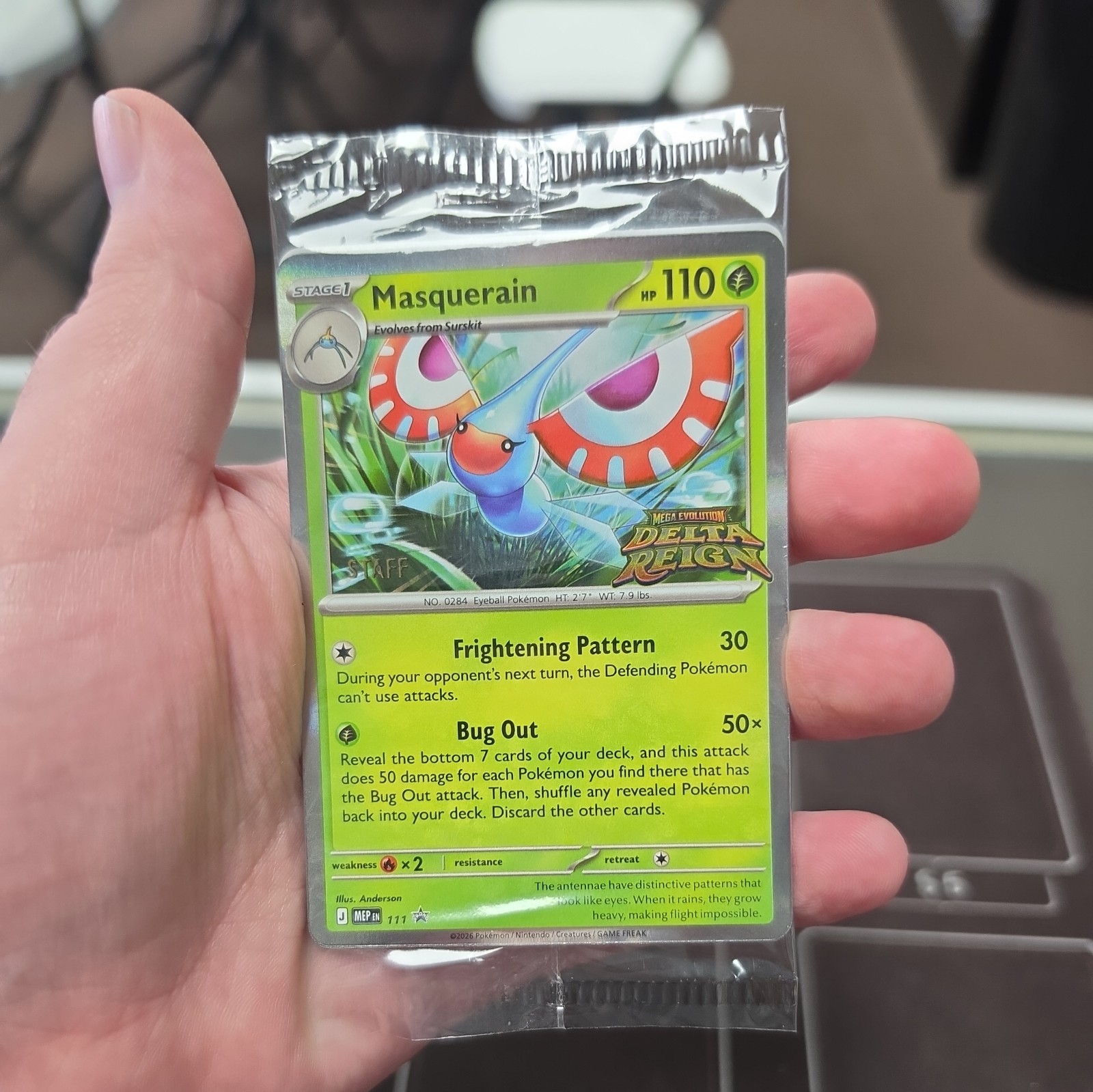 Pokemon Delta Reign Staff Prerelease Promos - New Sealed (All 4 Promos)