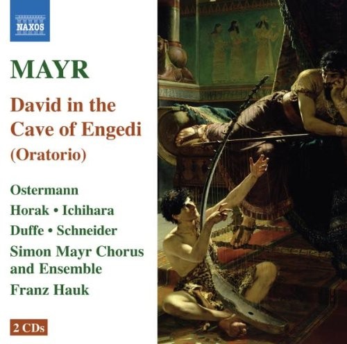 SIMON MAYR - David In Spelunca Engaddi - CD - **BRAND NEW/STILL SEALED**