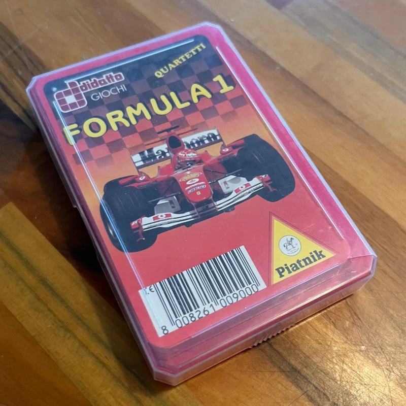 Carte da Gioco - Formula 1 - Didatto/ Piatnik - '00 Vintage