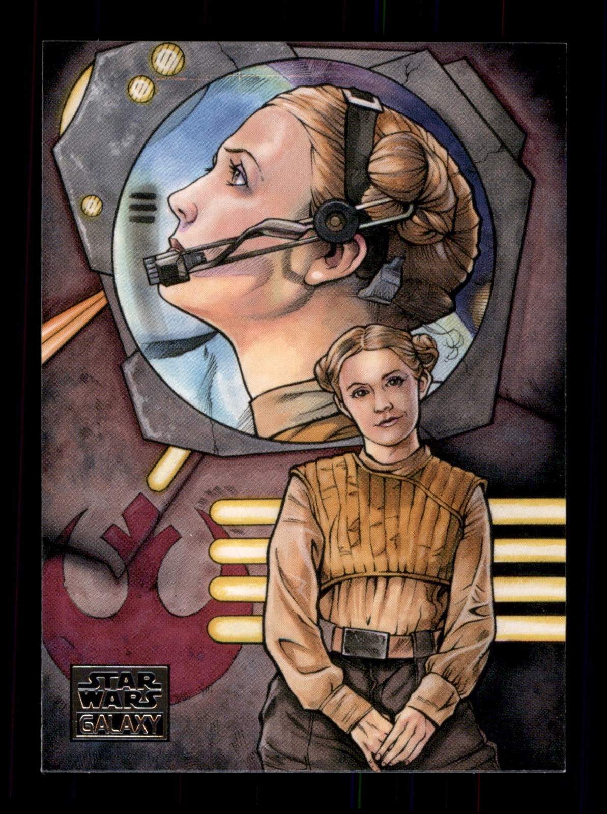 New Visions 11 Hero Of The Resistance 2018 Star Wars Galaxy Trading Card