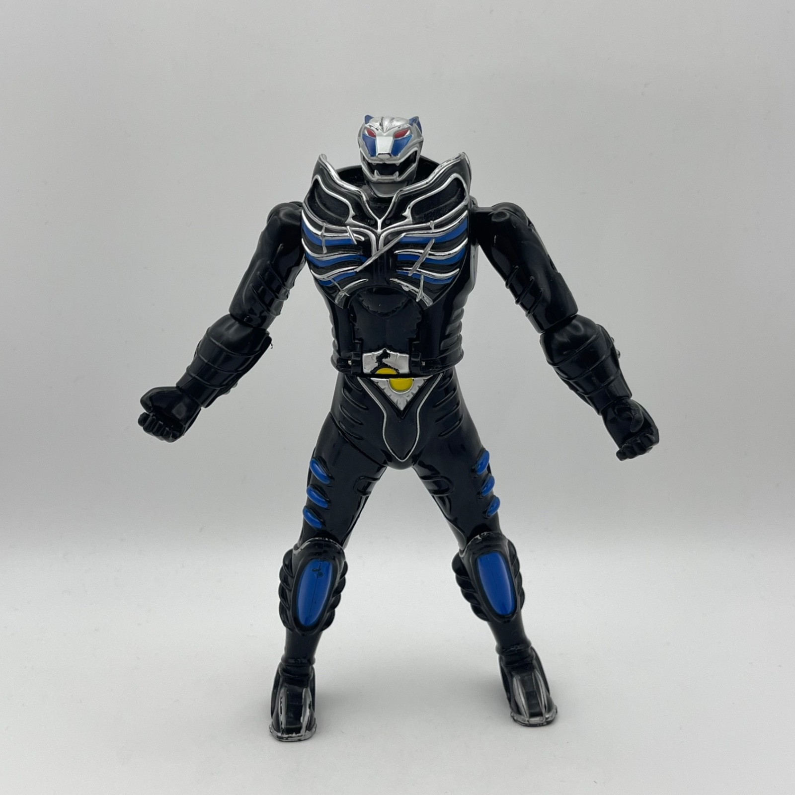 Bandai Power Rangers Wild Force Zen-Aku Spin Head Flip Figure 6" D5 Combi P&P