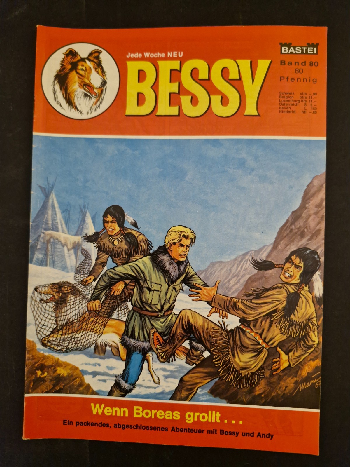 Fumetto Bessy n.80 (Bastei 1ª Edizione) Z1