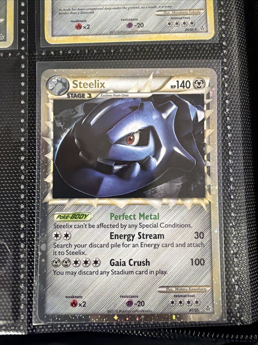POKEMON STEELIX 2010 SCATENATO 87. Lp