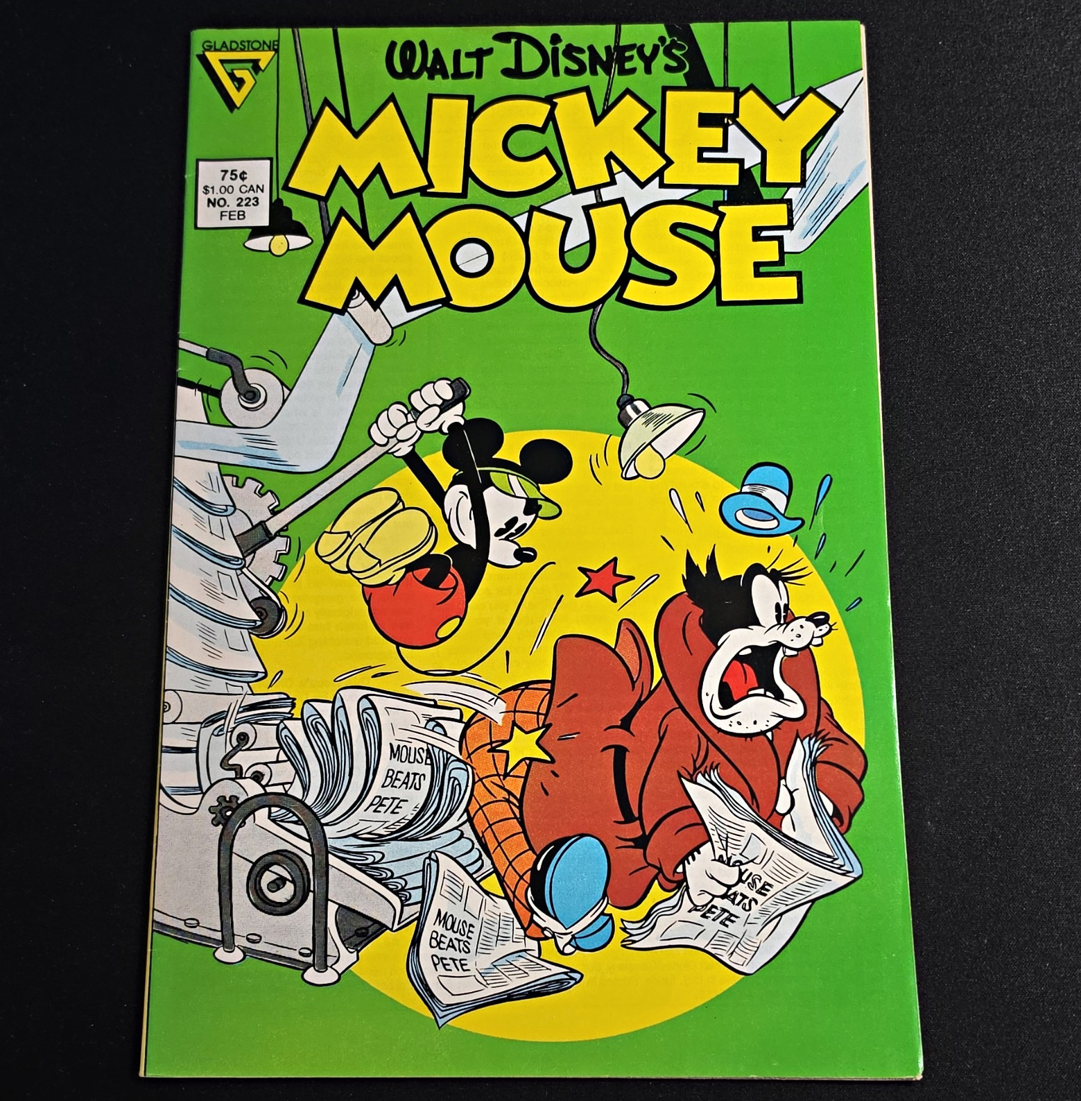 Walt Disney's Mickey Mouse #223 Feb Gladstone Disney Comic Mickey Mouse Pete