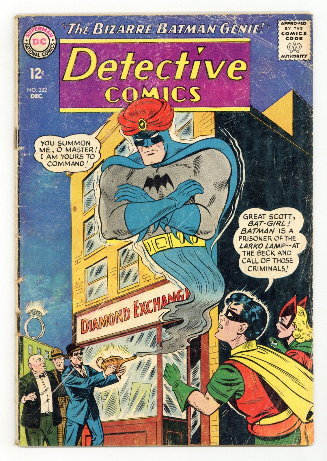 Detective Comics #322 GD+ 2.5 1963