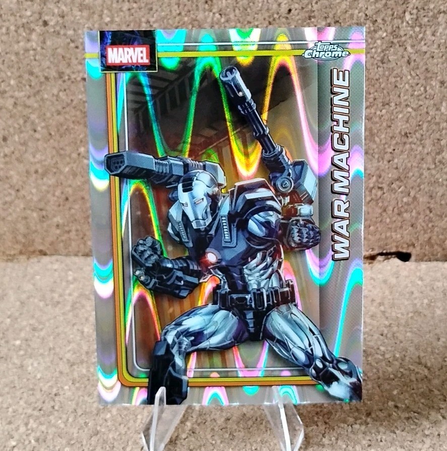 2026 Topps Chrome Marvel War Machine #193 rifrattore onda di raggi
