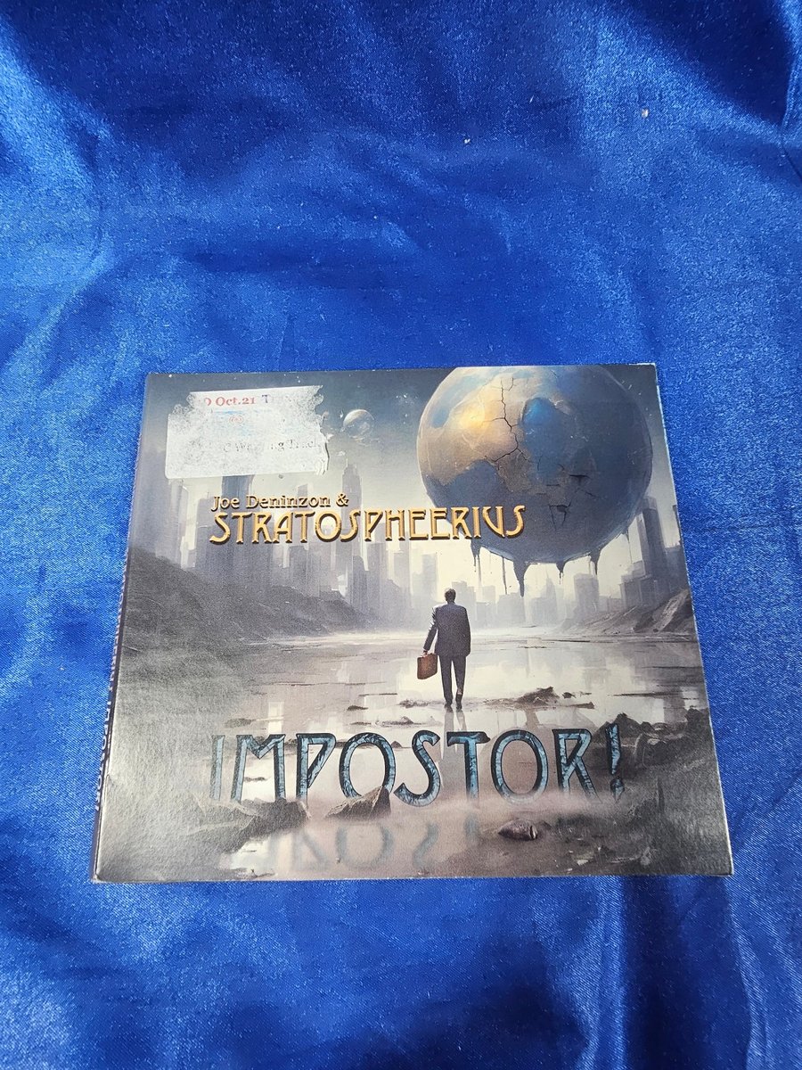 Joe Deninzon & Stratospheerius - 'Impostor!' (2024, CD)