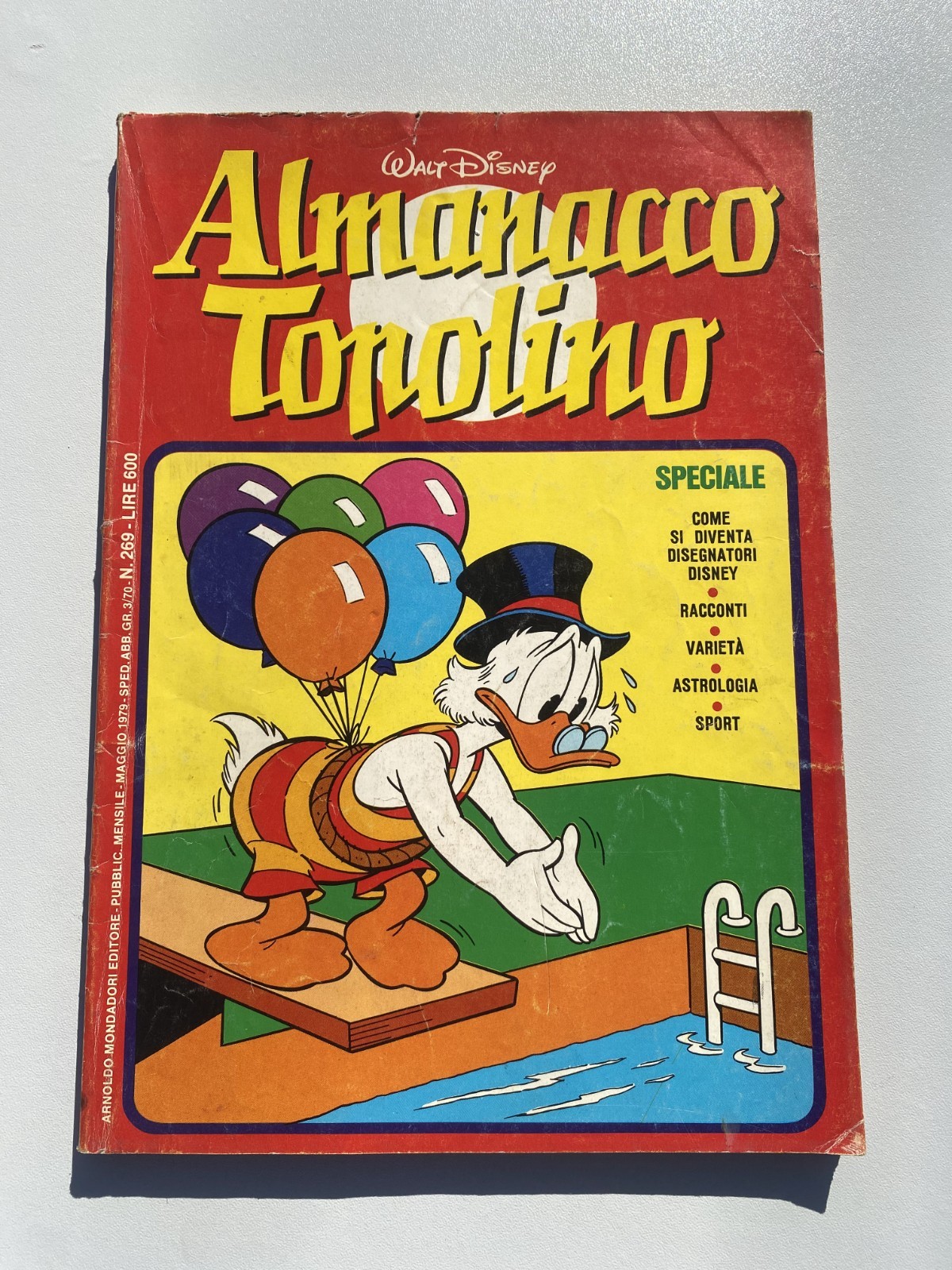 Almanacco Topolino N° 269  Maggio  1979
