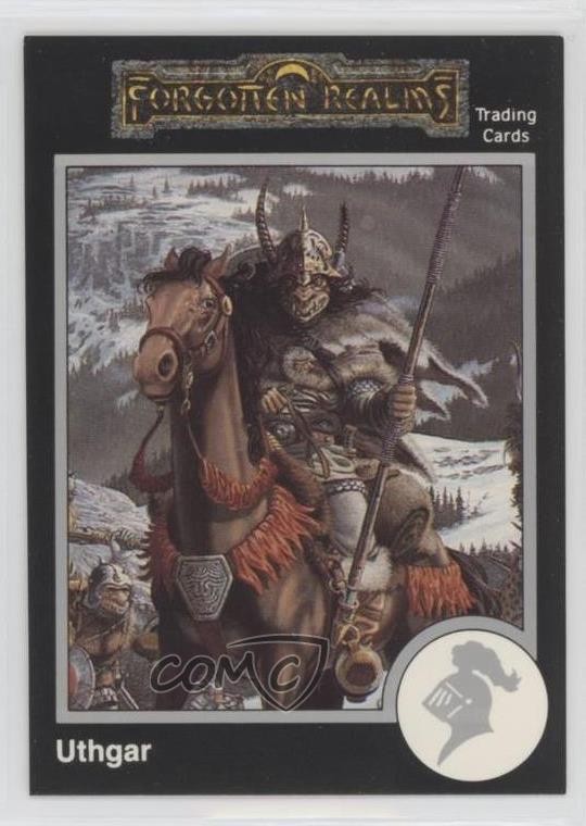 1991 TSR Advanced Dungeons & Dragons Factory Set Silver Uthgar #614 0d8