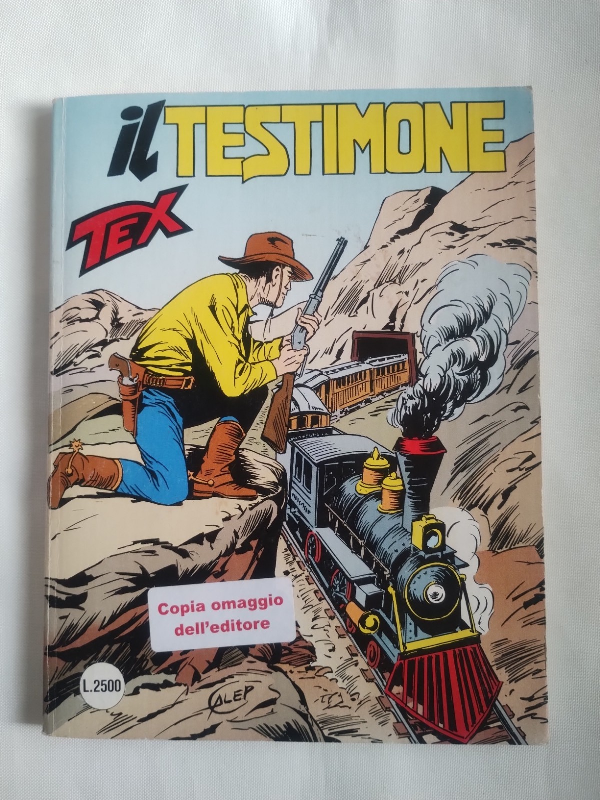 Tex n 395 copia omaggio dell' editore