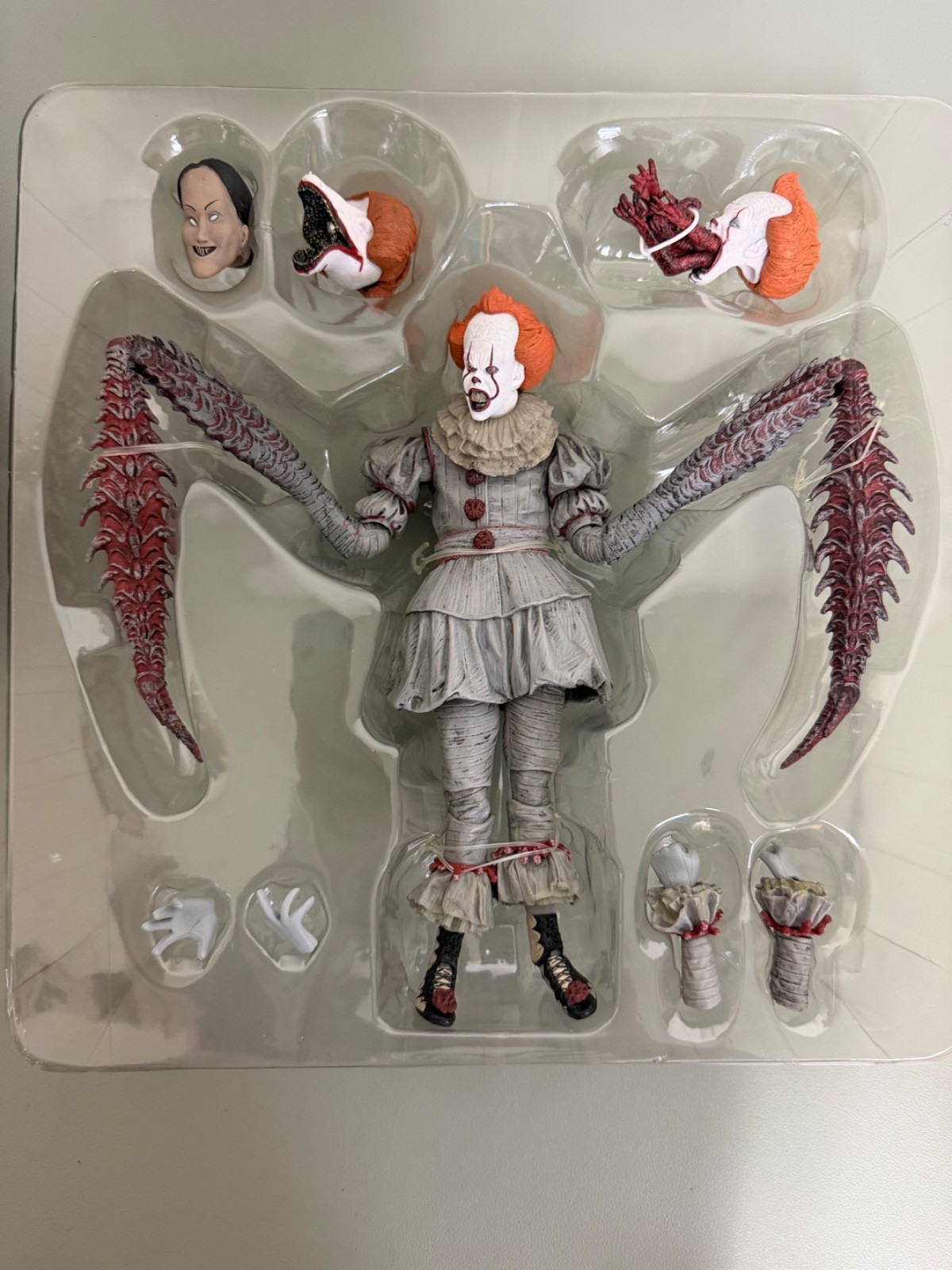 NECA IT Pennywise Dancing Clown Ultimate Action Figure Horror Movie Collectible