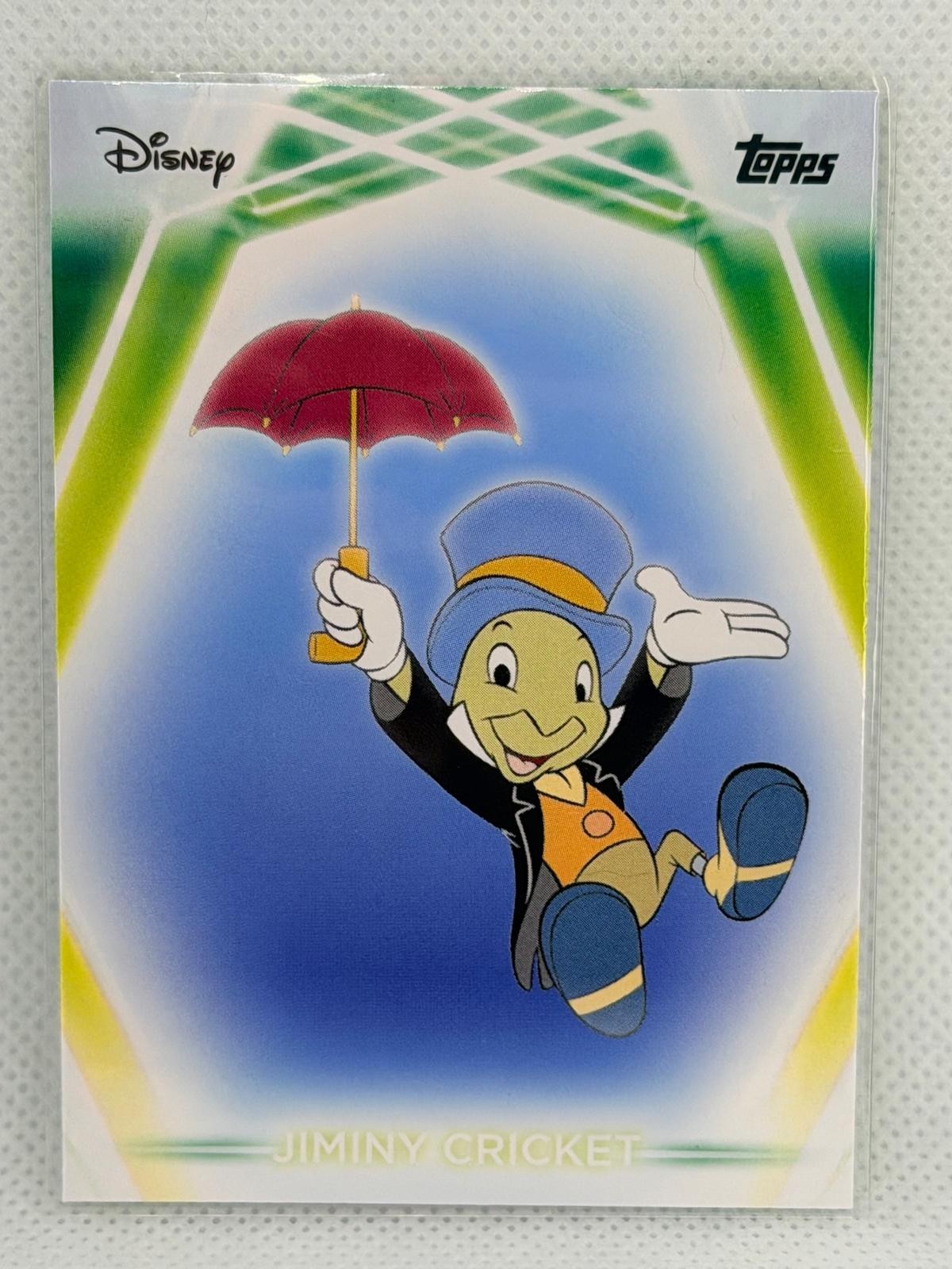 2026 Topps Disney Neon #87 Jiminy Cricket