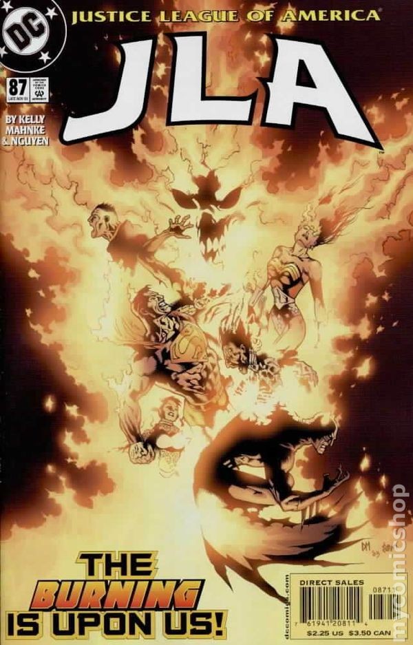 JLA #87 VF 2003 Immagine Stock