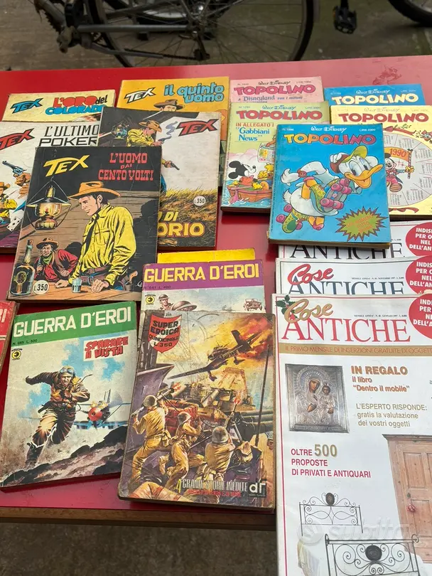 Giornalini di varie tipologie