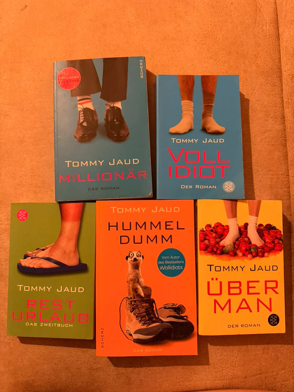5 Bücher von Tommy Jaud