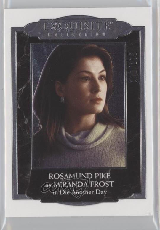 2025 James Bond Black Diamond 110/175 Rosamund Pike as Miranda Frost #45 02aj