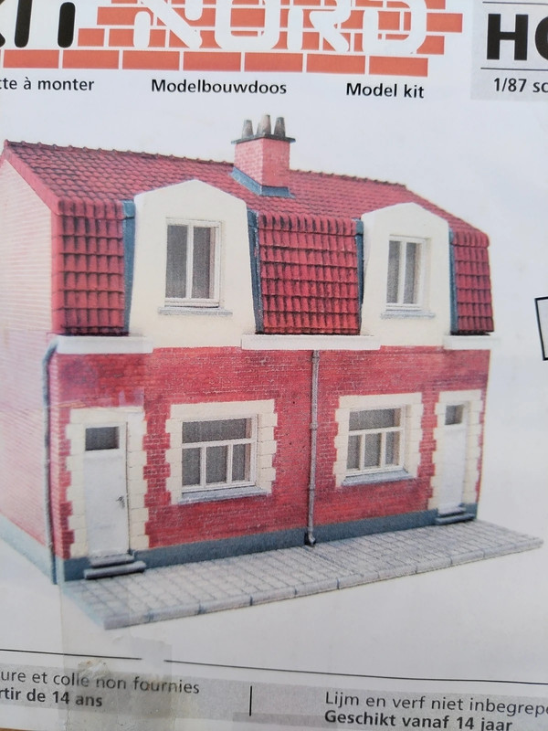 Maquette décor train - Kit du Nord - HO
