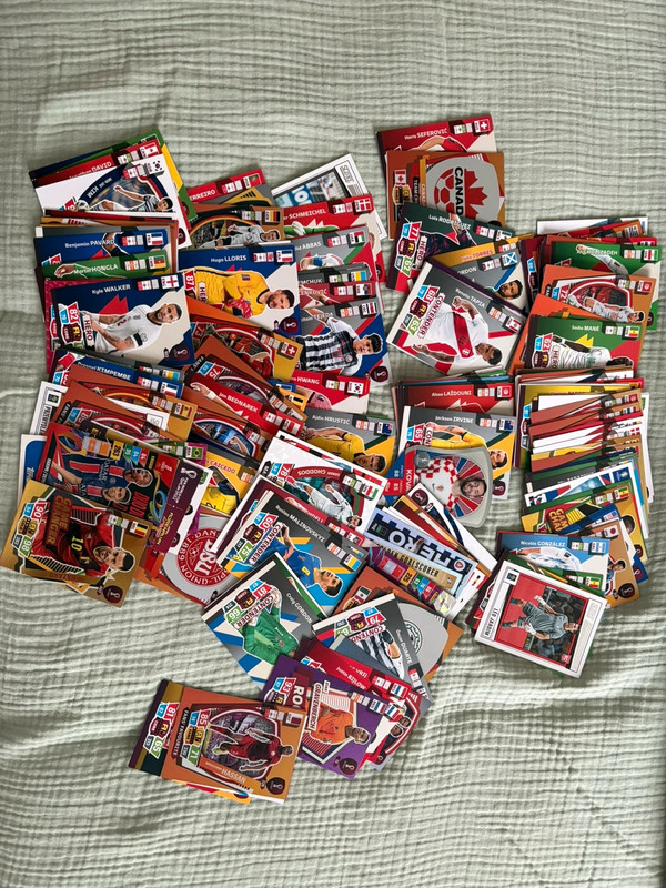 Gros lot d’image, Panini cartonnée adrenalyn