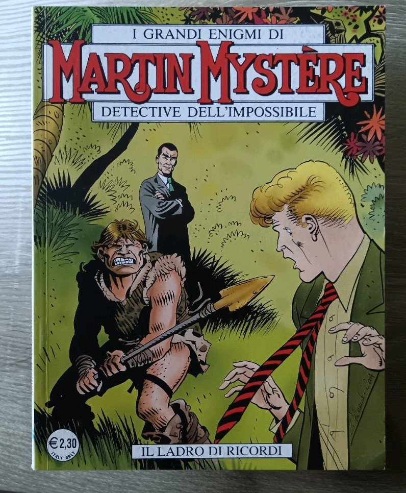 MARTIN MYSTERE 266 IL LADRO DI RICORDI SERGIO BONELLI EDITORE FUMETTO