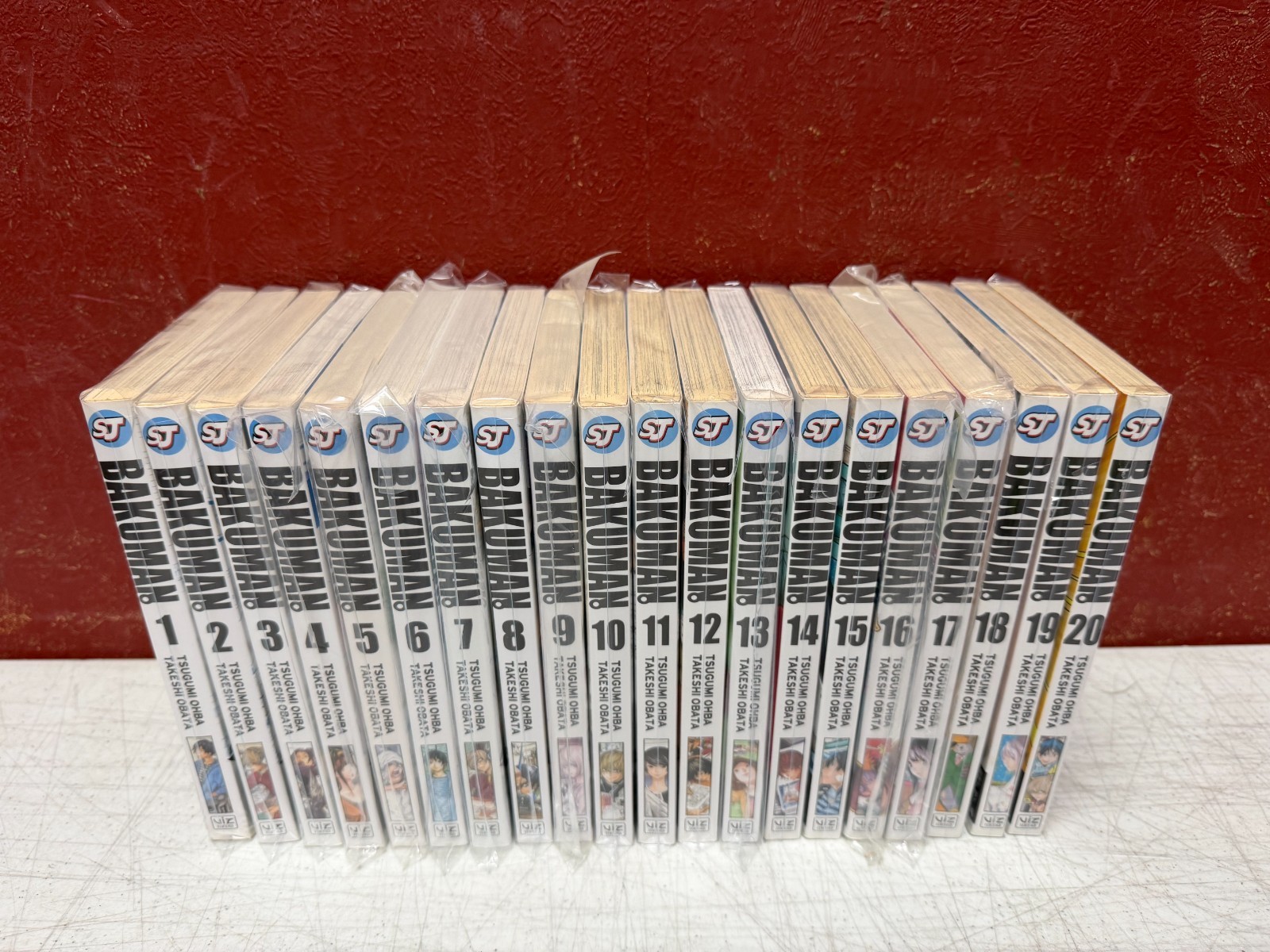 Bakuman vol. 1-20 (Tsugumi Obha) set completo manga INGLESE