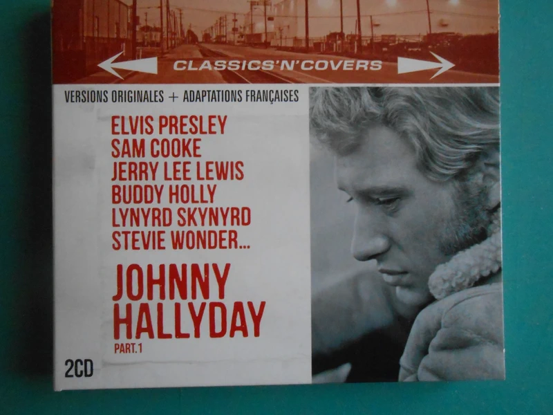 Johnny Hallyday " classics'n'covers" album 2 cd