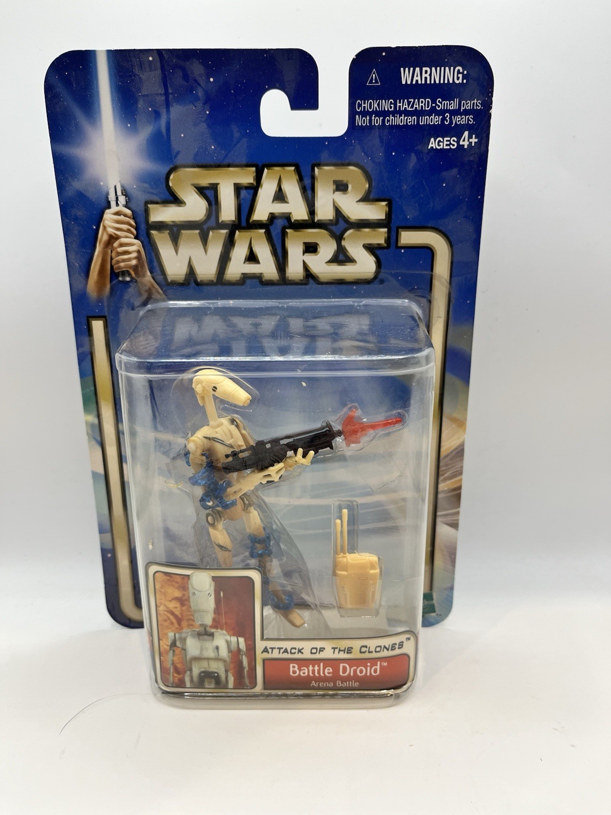 Star Wars L'attacco dei cloni rosso battaglia droide arena battaglia 2002 #02-11