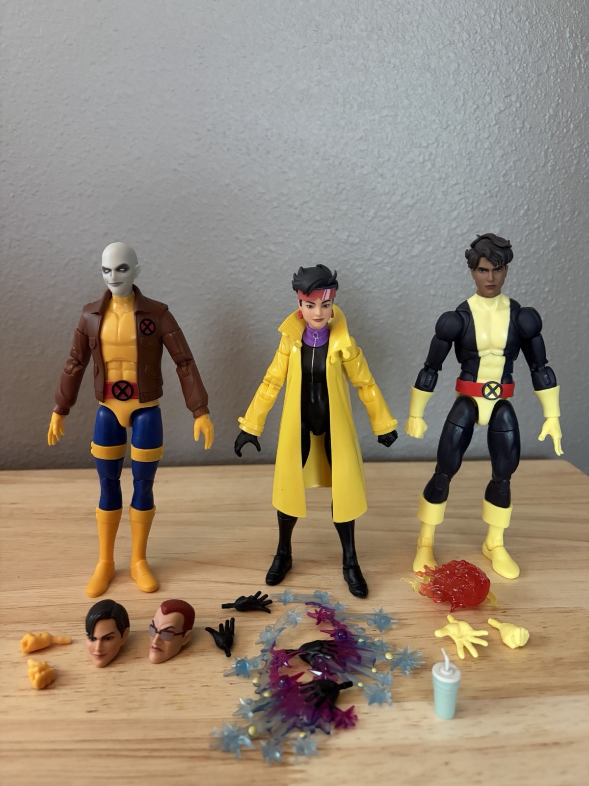 Marvel Legends X-Men 97 Jubilee Sunspot Morph sciolto completo