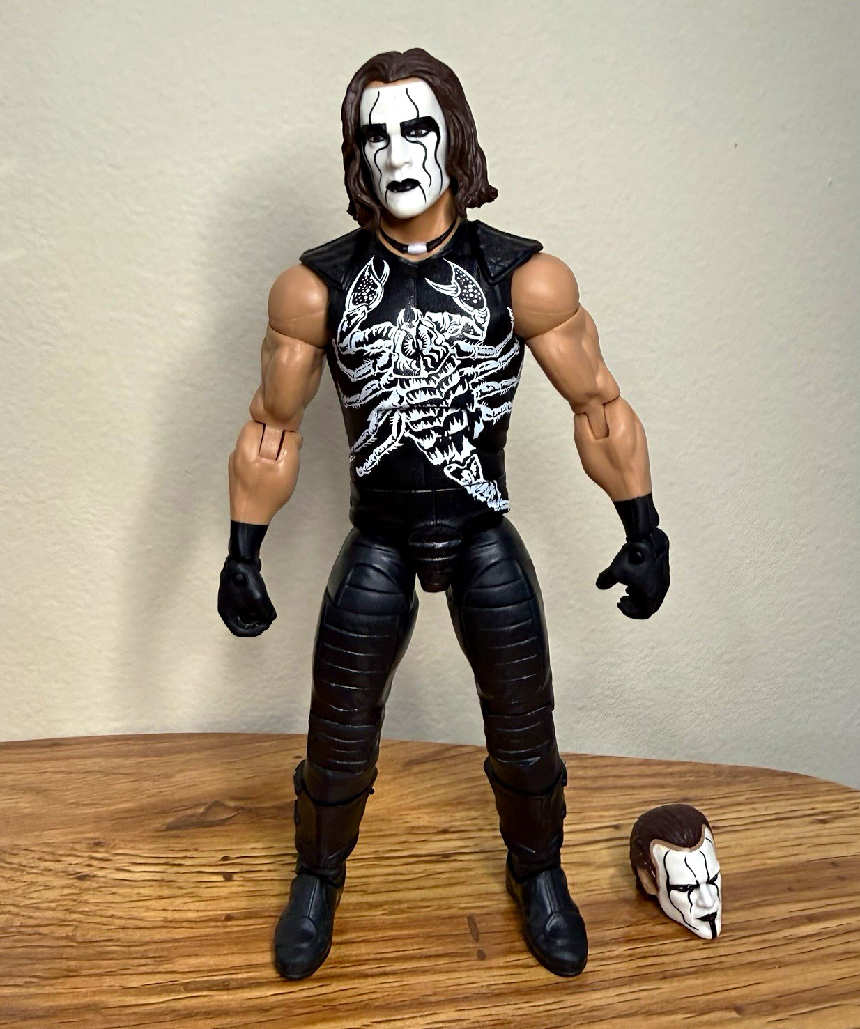 WWE Elite Sting Defining Moments with Extra Head WCW nWo Monday Night Wars AEW