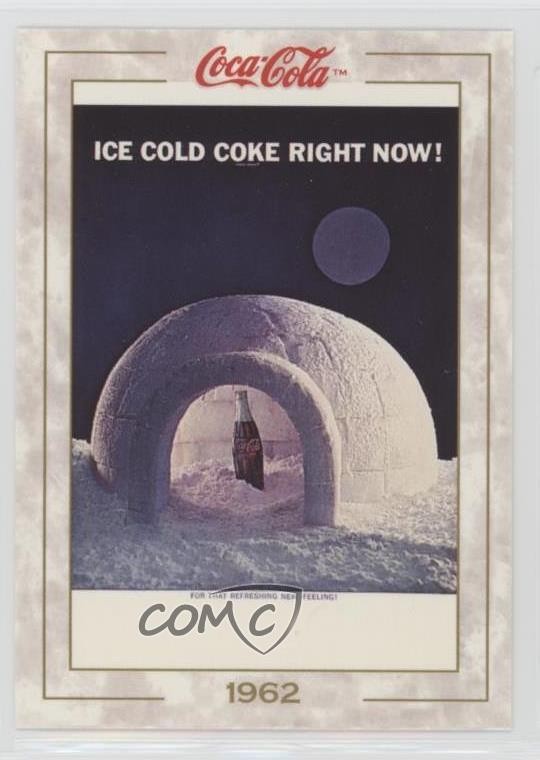 1993 Collect-A-Card The Coca-Cola Collection Serie 1 1962 (Ice Cold Coke) fm0