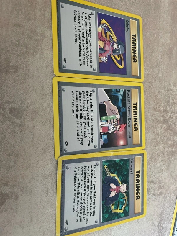 Lotto carte addestramento