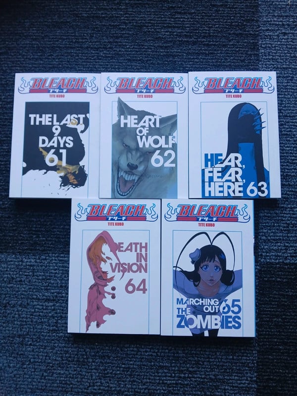 Lotto manga Bleach Panini Comics Vol. 61-65