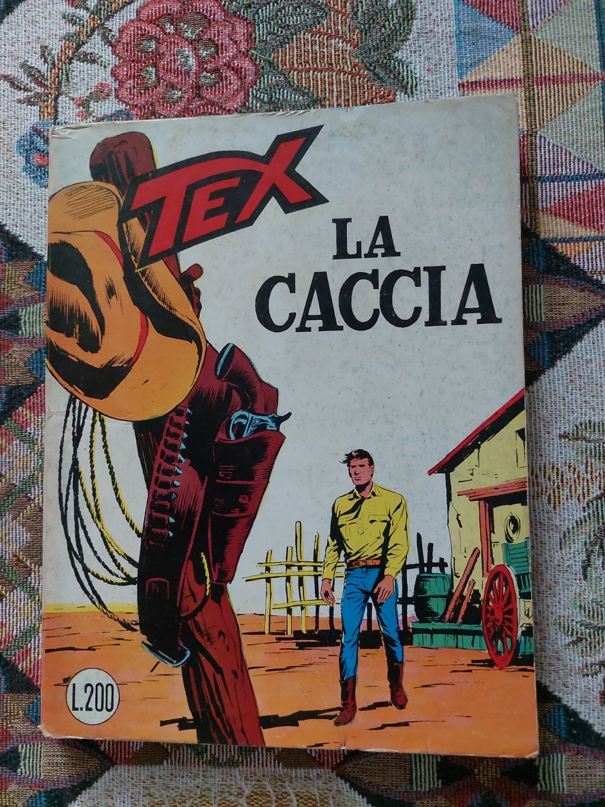 Sergio Bonelli Editore : Tex N. 96 La Caccia Lire 200