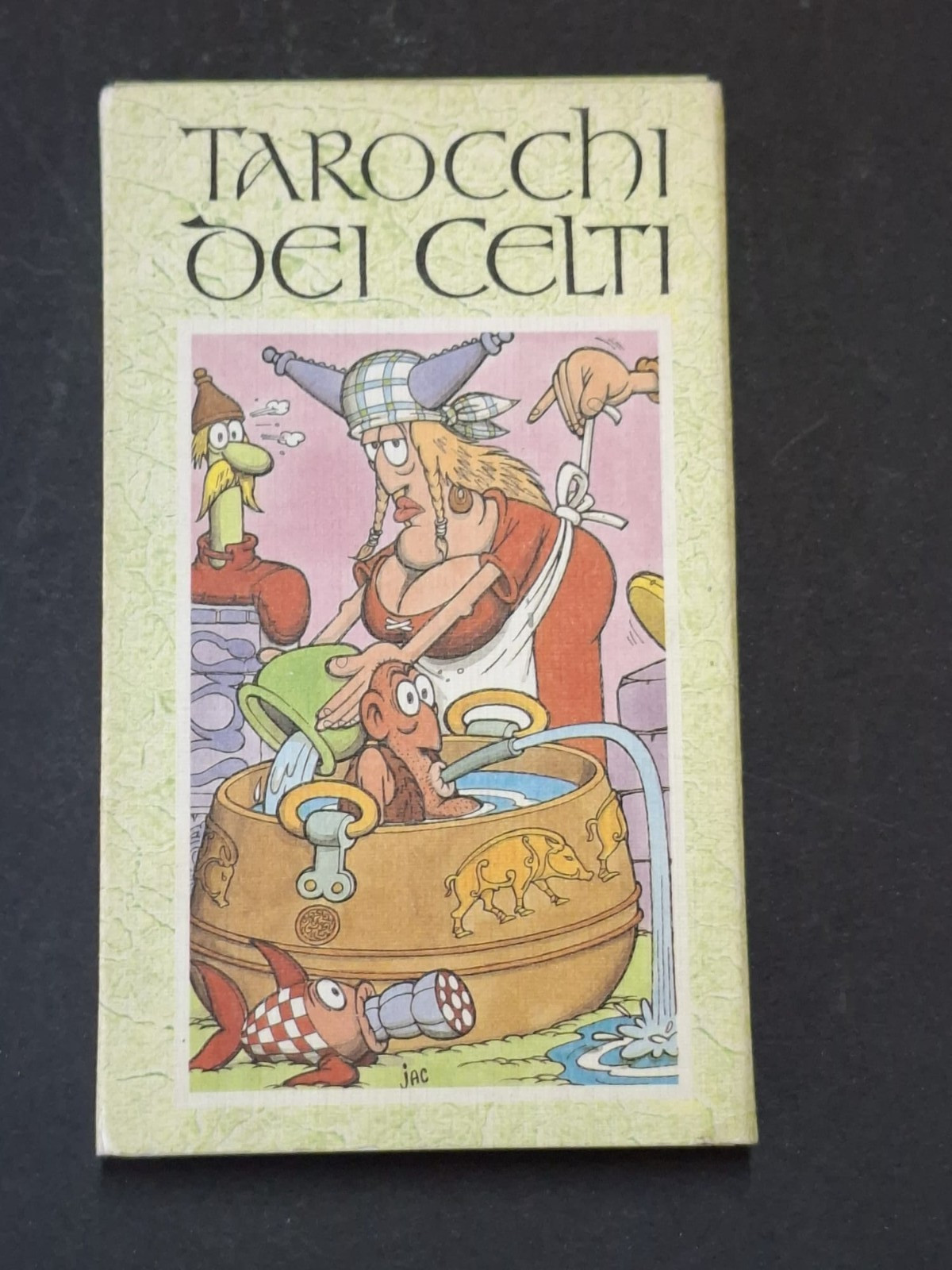 TAROCCHI DEI CELTI Jacovitti Lo Scarabeo 1991 NUOVI Rari Carte Tarot Vintage