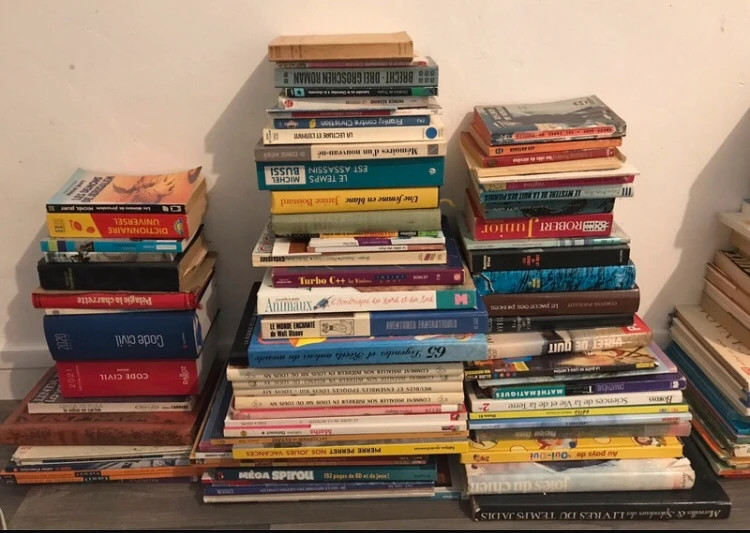 Lot 40 livres 📚 16€