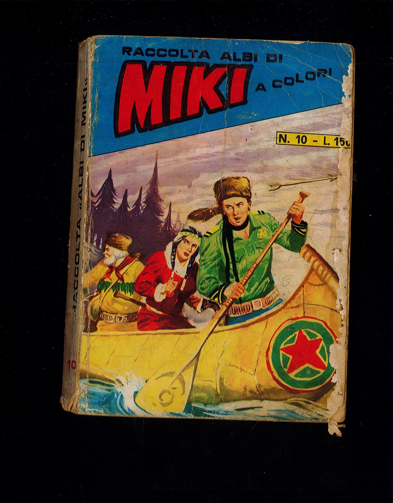 Gli albi di Miki n.10 Raccolta a Colori Ottimissimo Dardo 1962 ▓