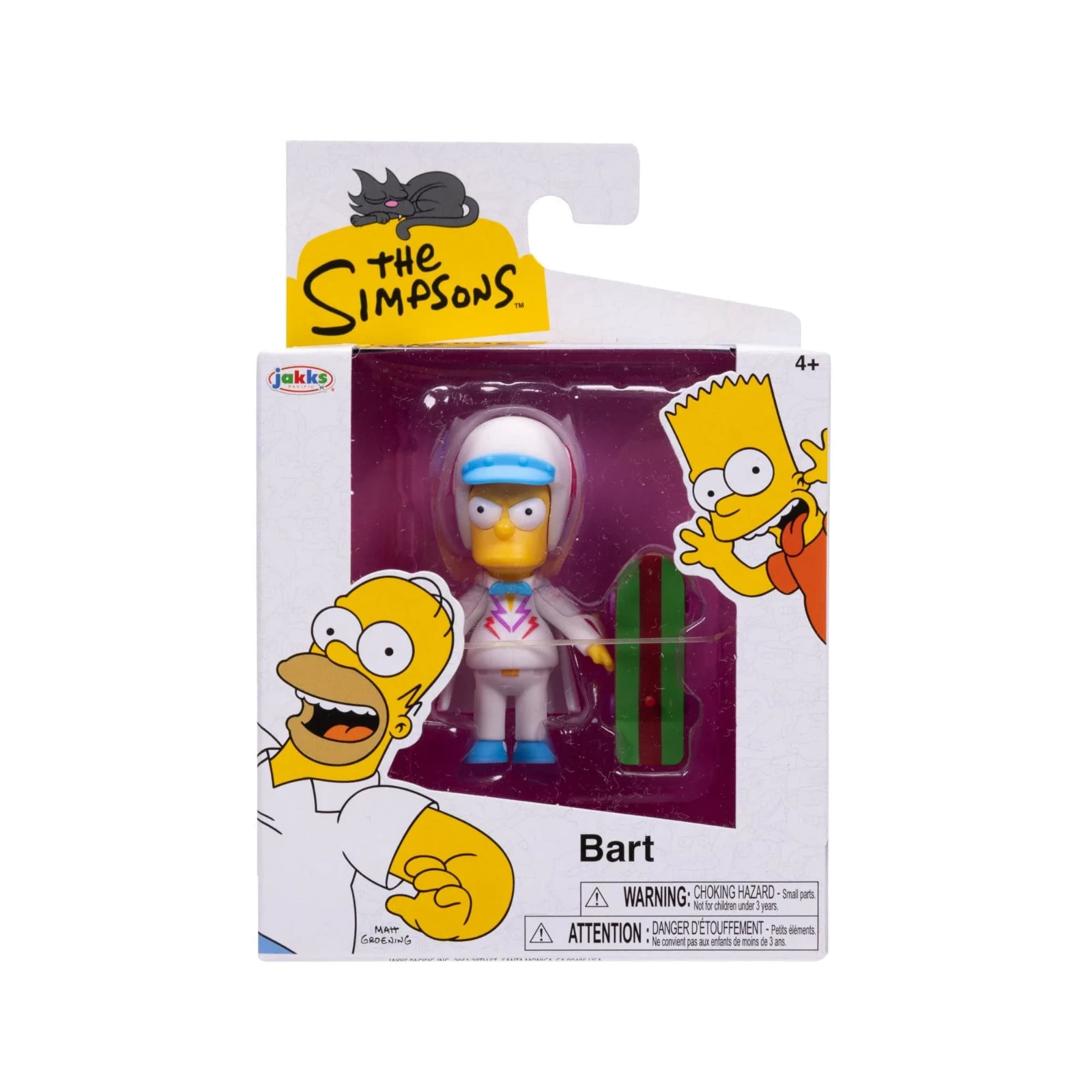 Daredevil Bart The Simpsons Jakks Pacific 2.5" Figure Wave 5