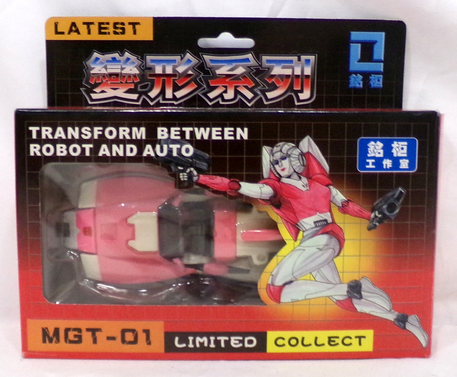 igear MGT-01 Action Figure Terzo Partito Con Scatola Completa Danneggiata