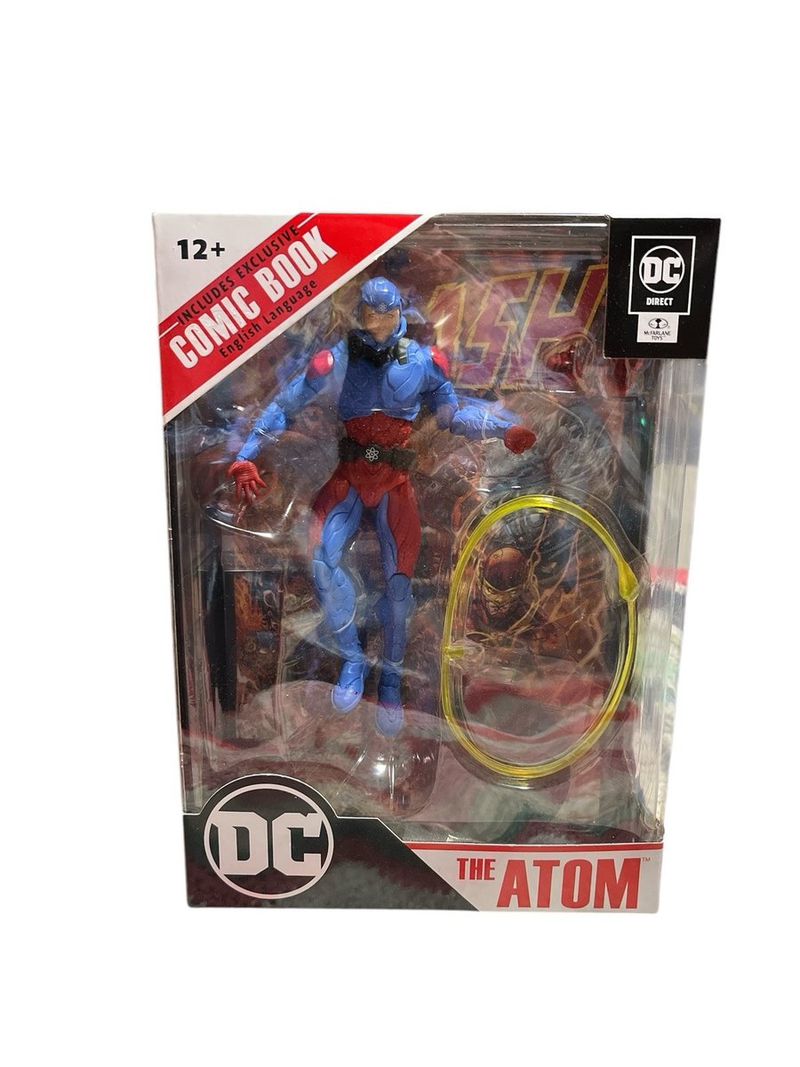 W5 McFarlane DC Direct Action Figure The Atom Page Punchers Flash Comic