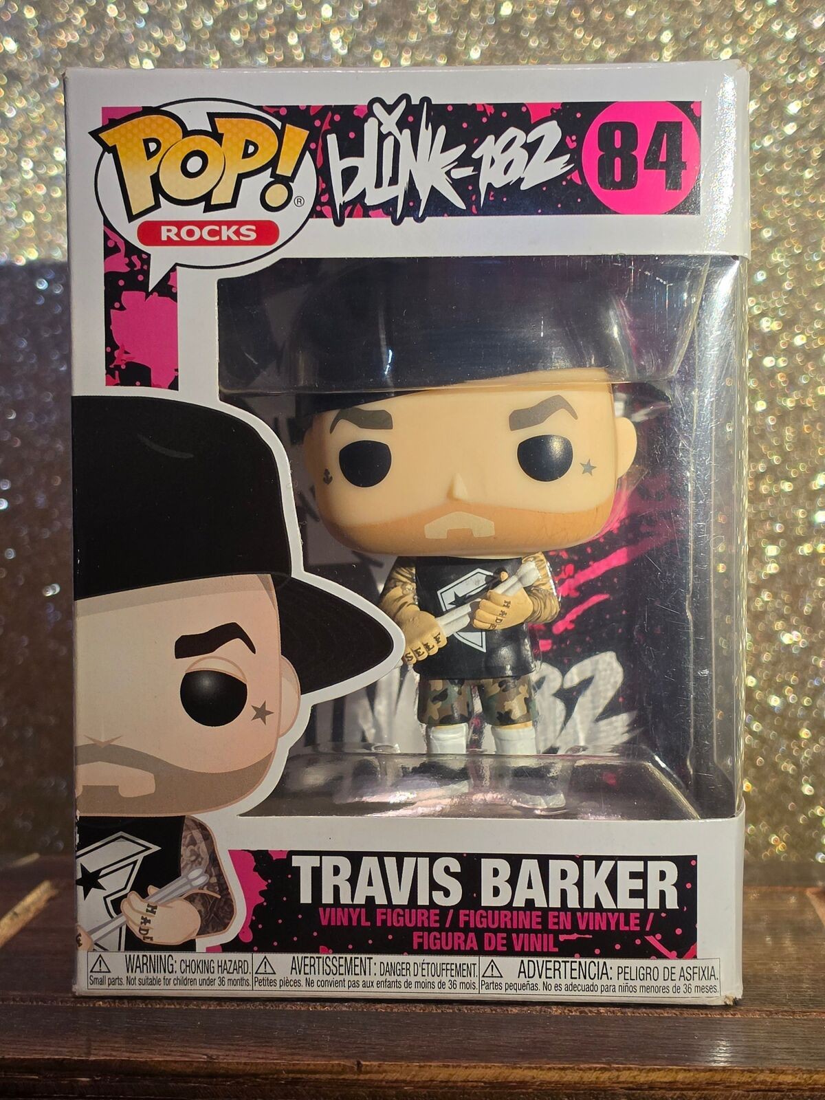 Travis Barker Blink 182 Funko Rocks 84