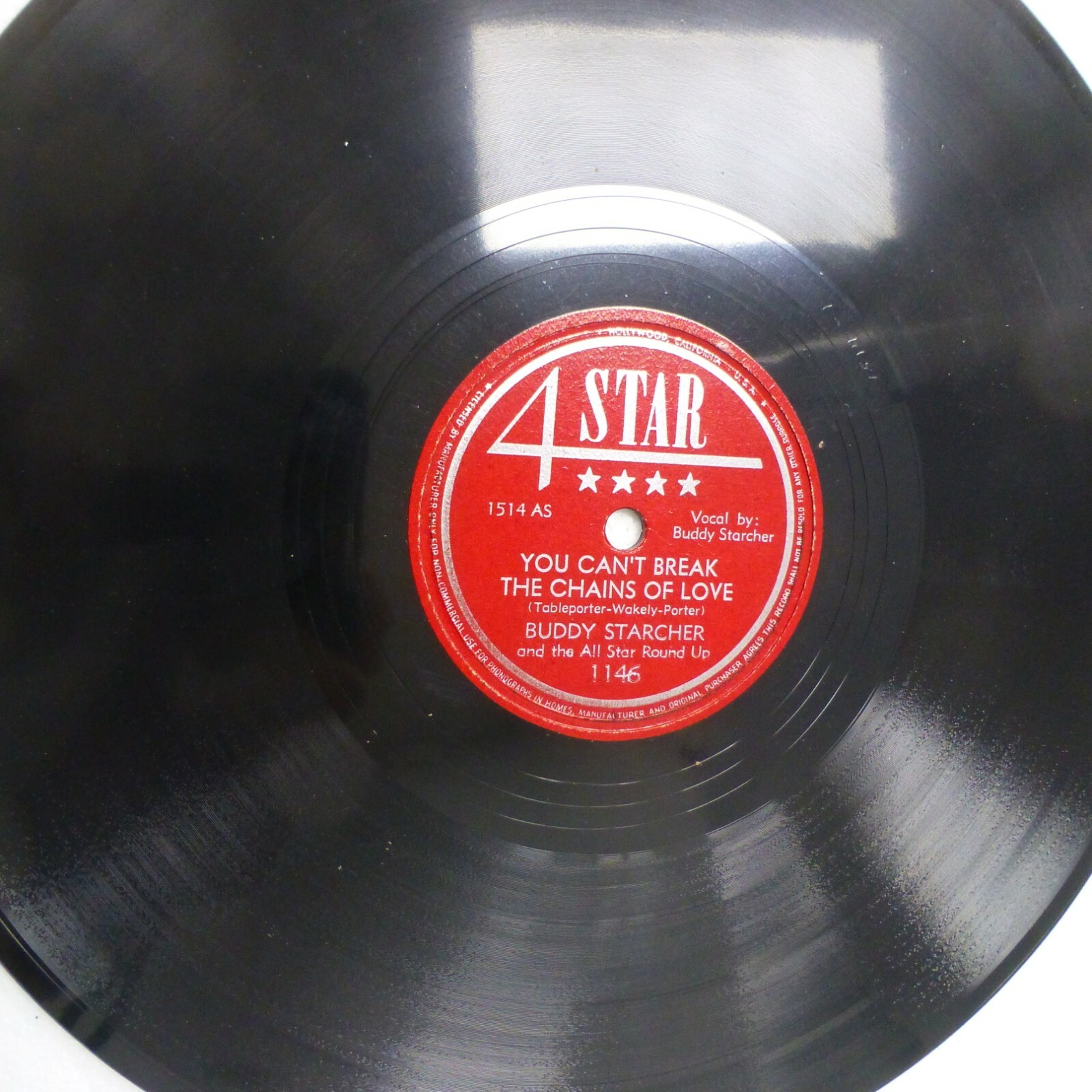 Buddy Starcher All Star Roundup Western Swing You Can'T Rottura Chains Of Love
