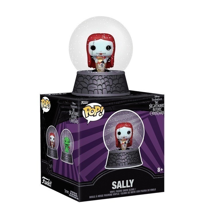 Funko Pop Nightmare Before Christmas Sally Mini Globo di Neve Figura in Vinile Disney