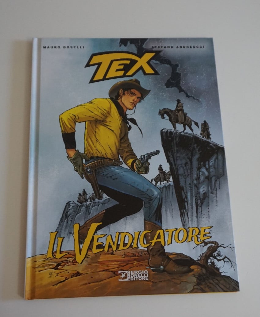 Tex cartonato il vendicatore Andreucci Bonelli Edit. 2017